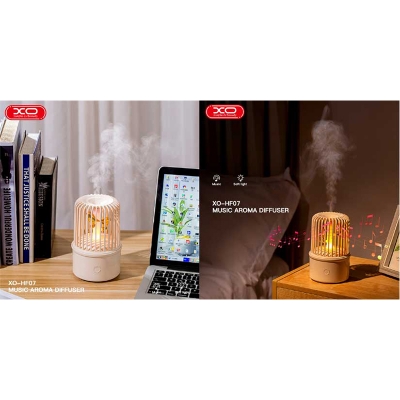 Picture of XO HF07 Music Ambient Night Aromatherapy Diffuser-White