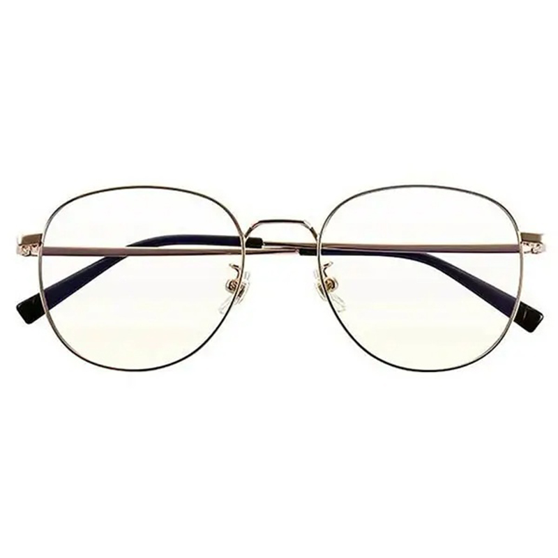 Picture of MI Computer Glasses Titanium Light Brown (HMJ01RM)-Black
