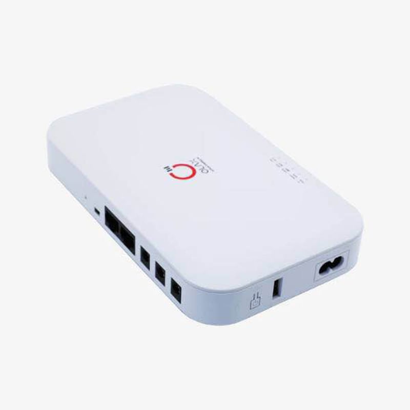 Picture of OLAX POE D8 Pro Smart UPS 20000mAh 24W Router Backup 5V 9V 12V-White