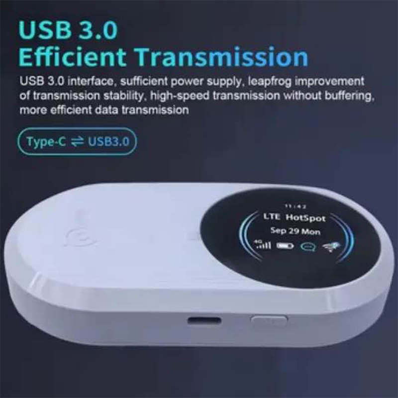 Picture of Vemo U10S+ Pro 4G LTE WiFi 6 Pocket Router-Blue
