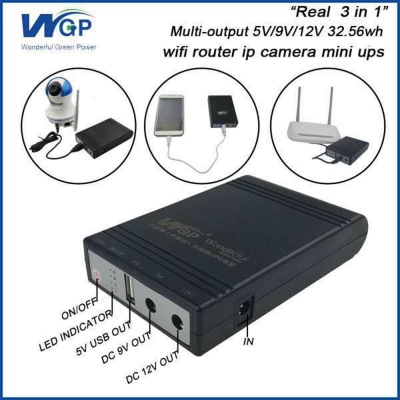 Picture of WGP Mini UPS 10400 mAh Battery 5,12,12 Update version