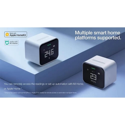 Picture of Qingping Air Detector Lite Retina Touch IPS Screen Touch Operation Pm2.5 Mi Home APP Control-White