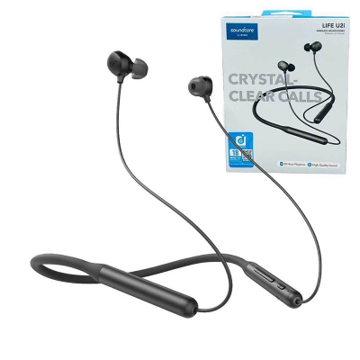Picture of ANKER SOUNDCORE LIFE U2I BLUETOOTH NECKBAND EARPHONES-Black