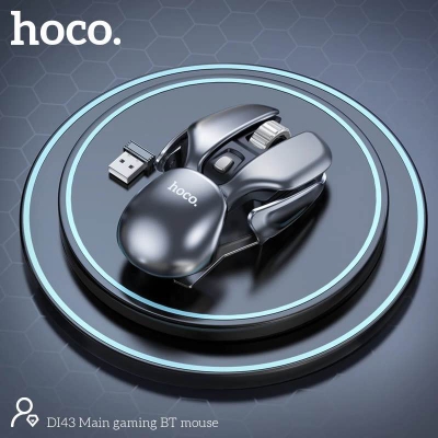 Picture of Hoco DI43 Robot 2.4G Gaming Wireless Mouse-Silver