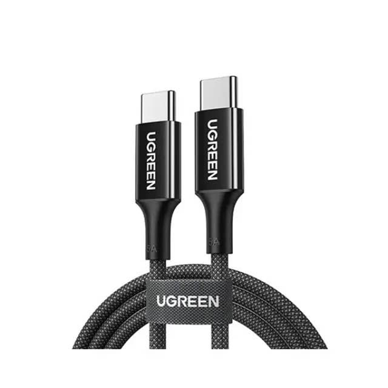 Picture of UGREEN US557 (15275) USB-C Silicone Fast Charging Cable - 1M-Black