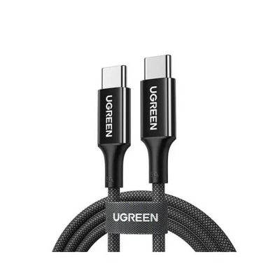 Picture of UGREEN US557 (15275) USB-C Silicone Fast Charging Cable - 1M-Black