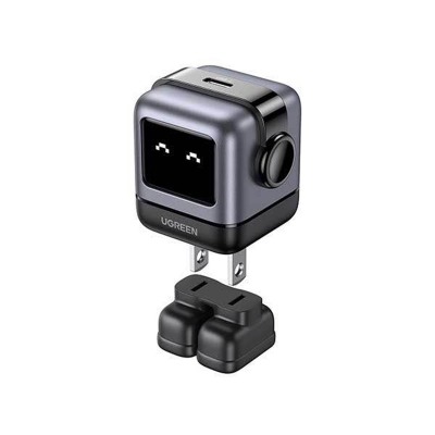 Picture of UGREEN CD359 ( 15550) Nexode 30W USB-C GaN Fast Charging Adapter - Space Gray-Grey