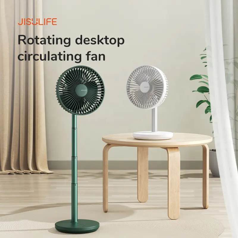 Picture of JISULIFE FA13P Portable Oscillating Fan (8000 mAh) Updated Version-White