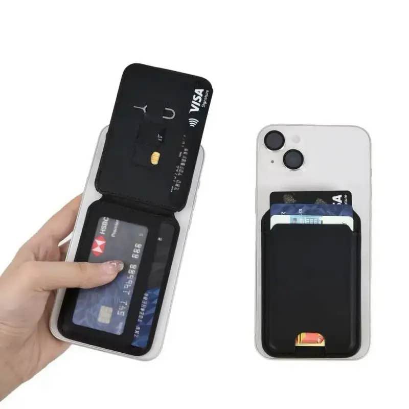 Picture of WiWU Mag Wallet Pro MW-003 PU Leather Card Holder and Stand-Blue