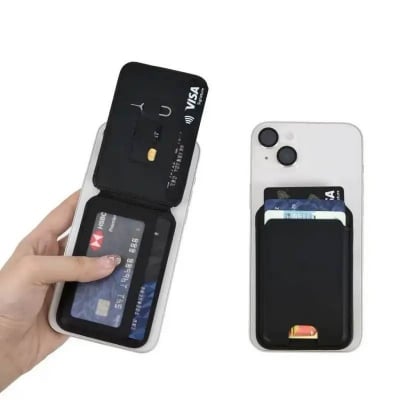 Picture of WiWU Mag Wallet Pro MW-003 PU Leather Card Holder and Stand-Blue