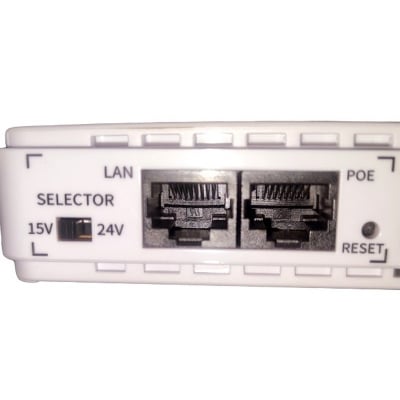 Picture of SKE POE 432P Mini DC UPS 25Watt 5v 9v 12v & PoE support 15/24v (10400MAH UPDATE VERSION-White