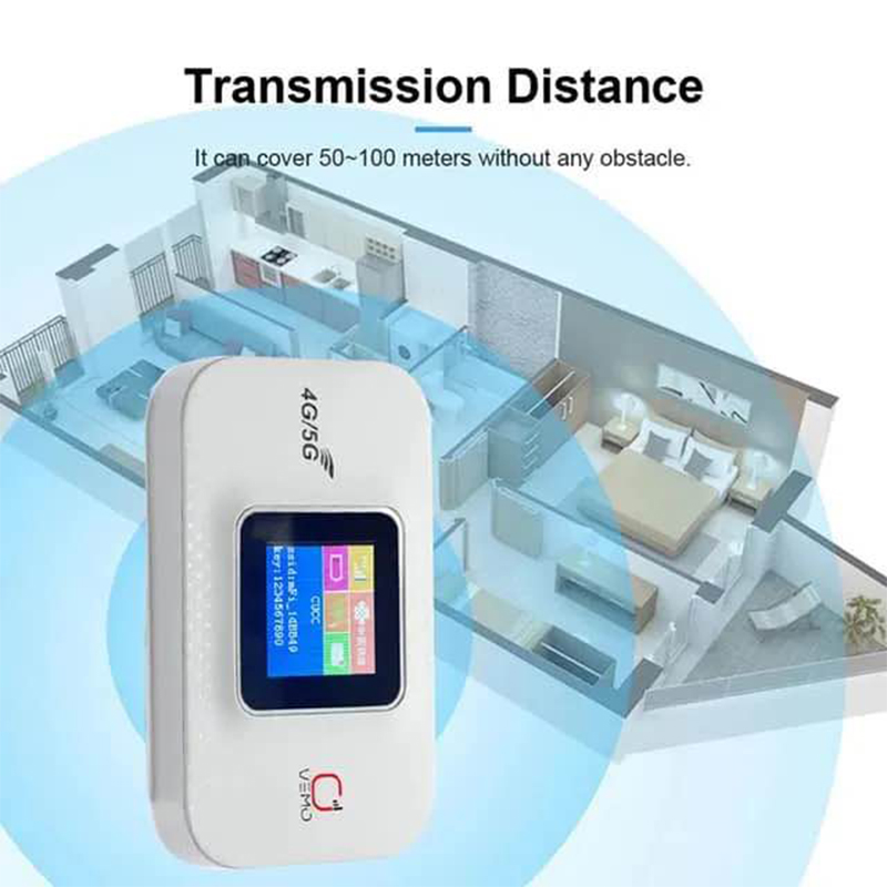 Picture of Olax vemo E5783 Plus 4G/5G Pocket Wifi Router 300mbps-White