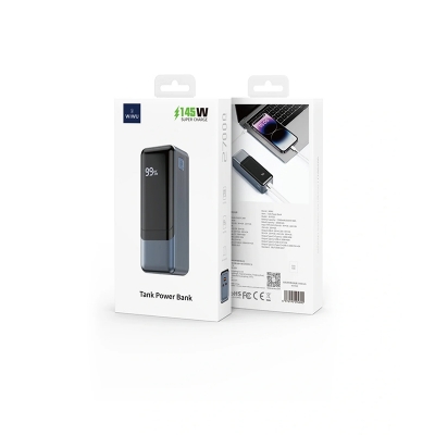 Picture of WiWU Tank Series 27000mAh 145W Large Capacity Laptop Power bank-White