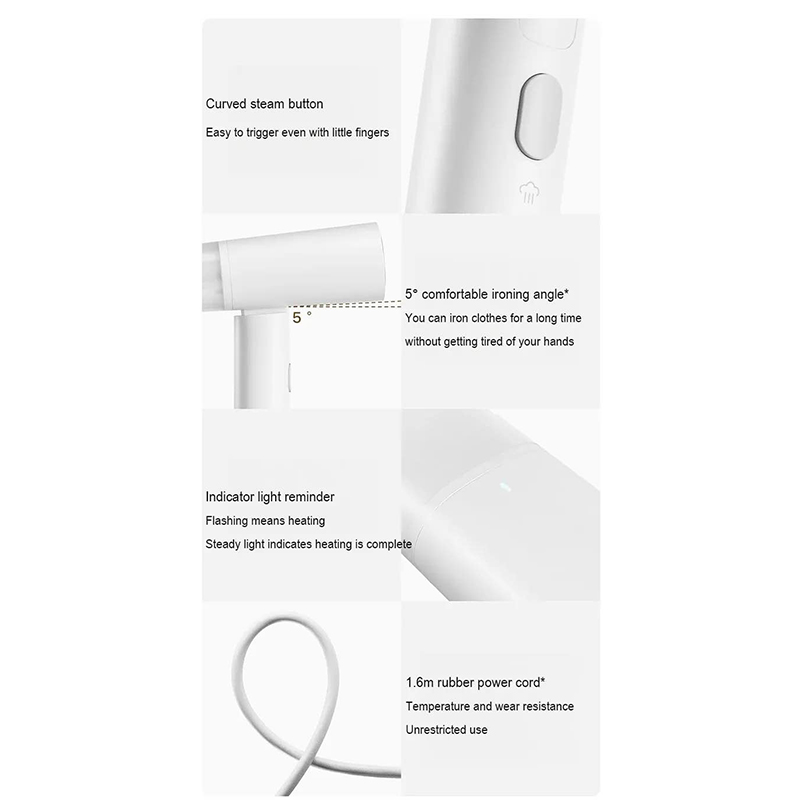 Picture of Xiaomi Mijia Garment Steamer 2 Handheld Clothes Steam Iron-White