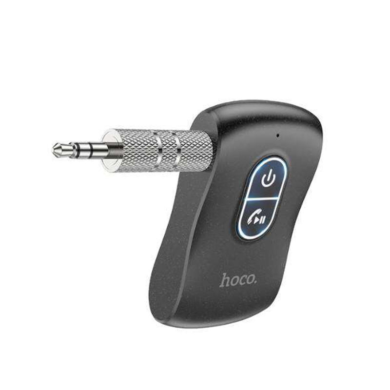 Picture of Hoco E73 Pro Journey AUX Bluetooth Audio Receiver/Transmitter Black-Black