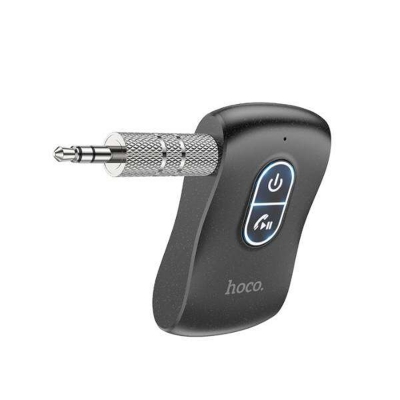 Picture of Hoco E73 Pro Journey AUX Bluetooth Audio Receiver/Transmitter Black-Black