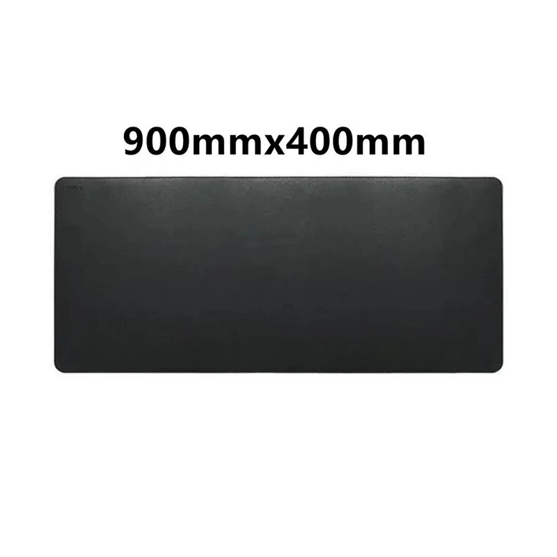 Picture of XIAOMI Mijia Office Mouse Pad Double Layer Solid Color Leather Cork Gaming Desk Dirt Resistant Large Waterproof For Mouse Pad-Black