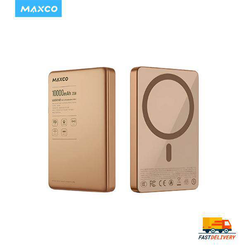 Picture of MAXCO MP39 10000mAh 20W Legend 2 Magnetic Wireless Charging Power Bank-Silver