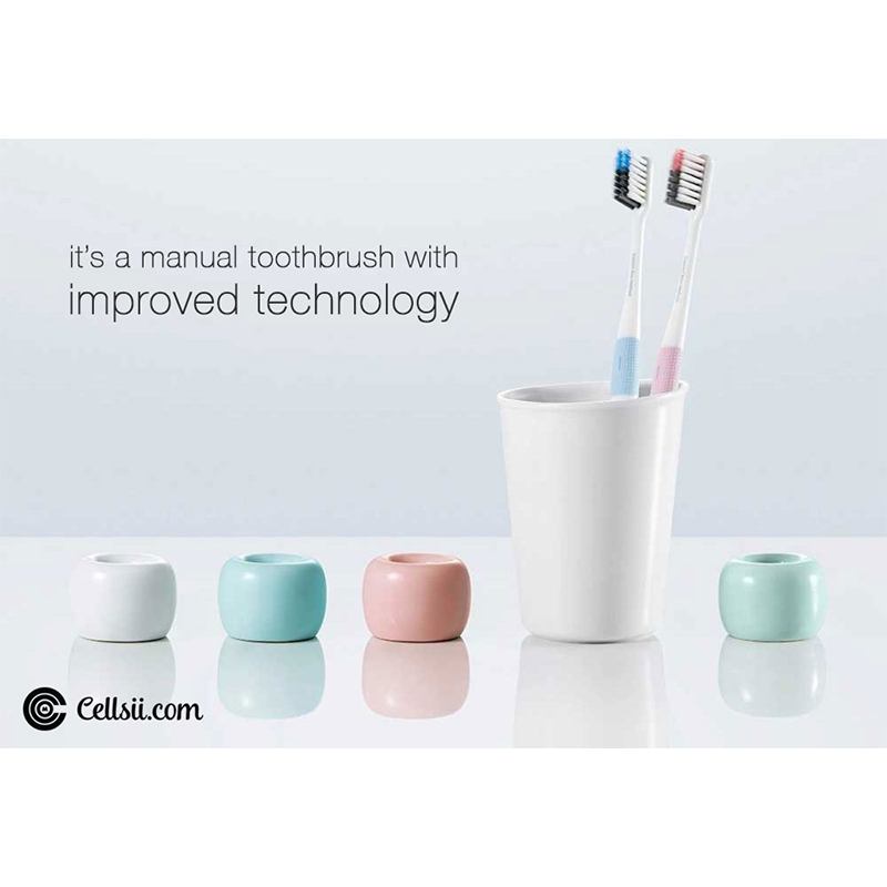 Picture of Xiaomi Mi Deep Clean Bass Method Toothbrush 4Pcs-Blue