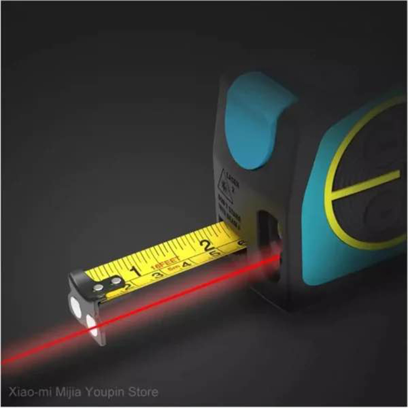Picture of Xiaomi Mileseey DT10 B3 Laser Rangefinder Tape Measure – 2-in-1 Digital Laser Measure with LCD Display-Black