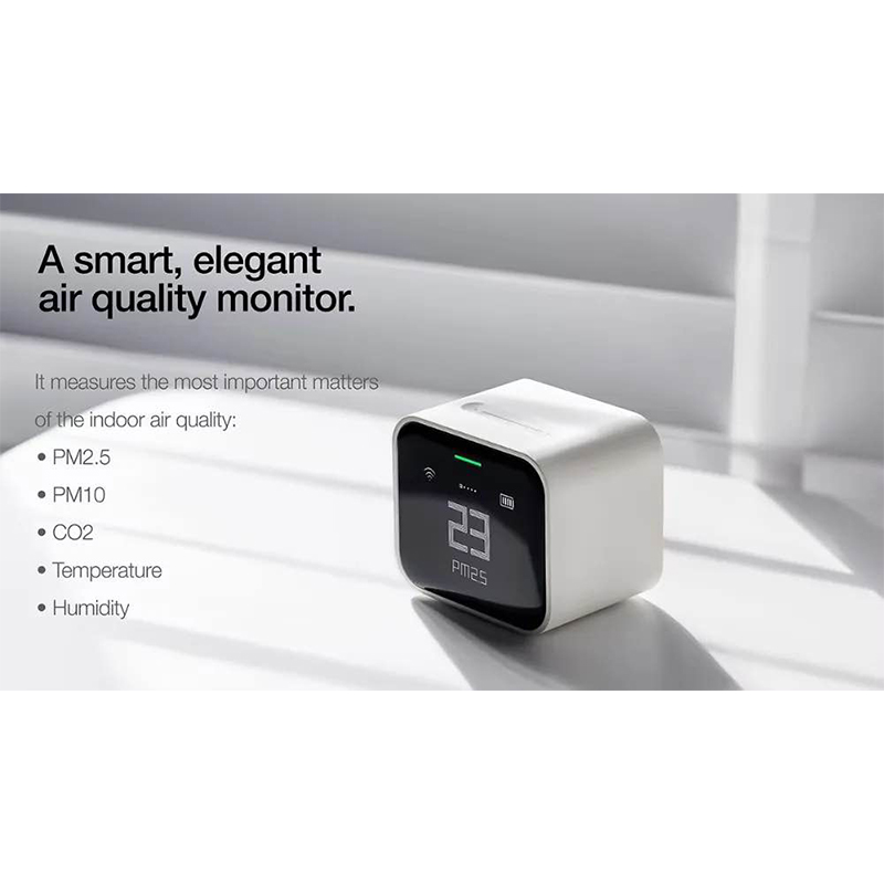 Picture of Qingping Air Detector Lite Retina Touch IPS Screen Touch Operation Pm2.5 Mi Home APP Control-White