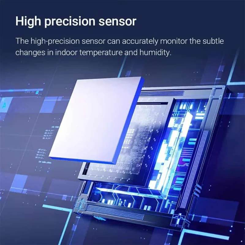 Picture of Xiaomi MiaoMiaoCe MHO-C306 Thermometer Hygrometer | Accurate Temperature & Humidity Monitor-White