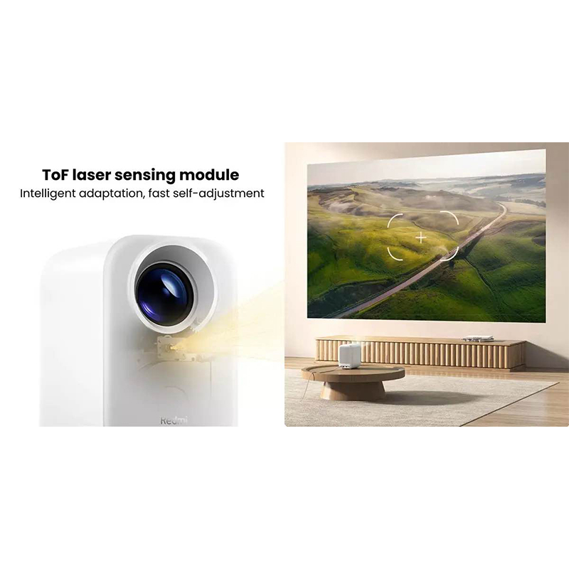 Picture of Xiaomi Redmi Projector Lite 150 C VIA Lumens – 1080P Portable Projector with Dual-Band Wi-Fi & Bluetooth Speaker-White