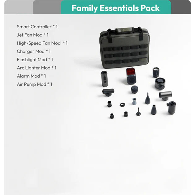 Picture of CamperKit Camping Pack All-in-1 Outdoor Solution For Every-Black