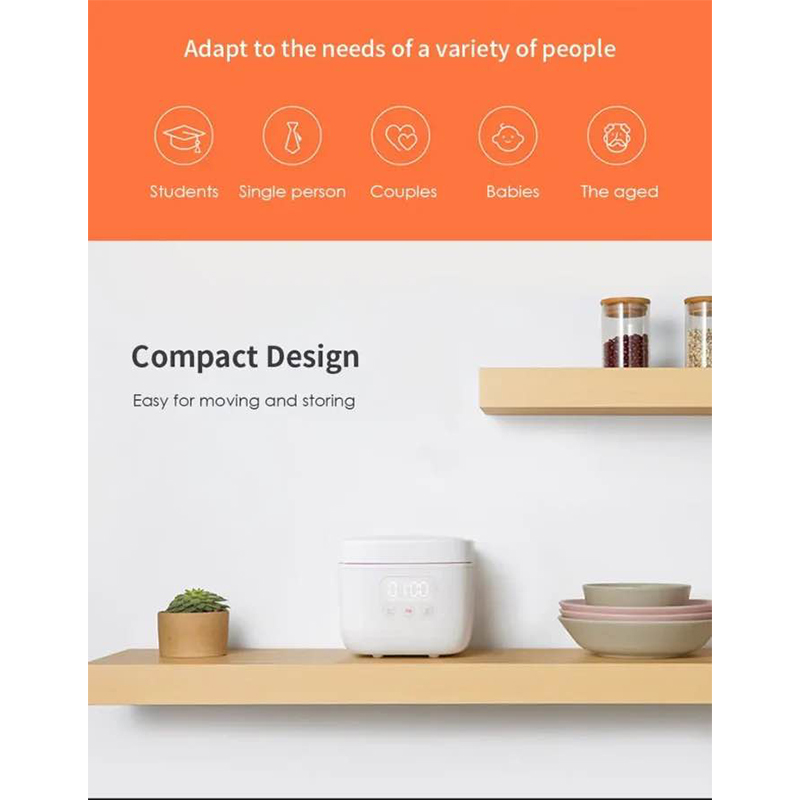 Picture of Xiaomi Mijia Smart Rice Cooker 1.6L 400W (DFB201CM)-White