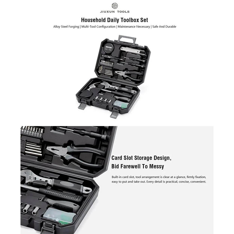 Picture of XIAOMI JIUXUN 60 in 1 ToolKit Toolbox-Black