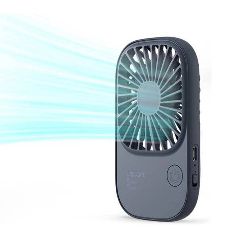 Picture of JISULIFE FA49 Rechargeable Handheld Fan 2000mAh-Blue