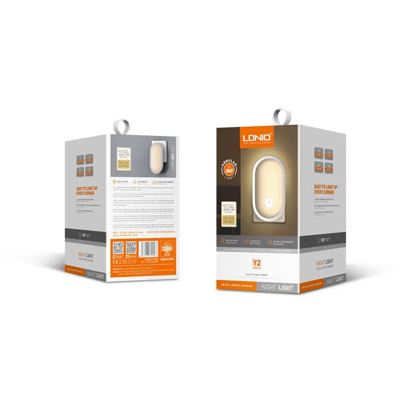 Picture of Ldnio Y2 Intelligent Sensor Night Light-White