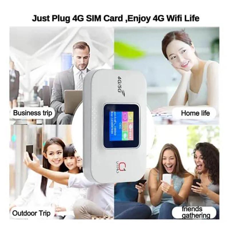 Picture of Olax vemo E5783 Plus 4G/5G Pocket Wifi Router 300mbps-White