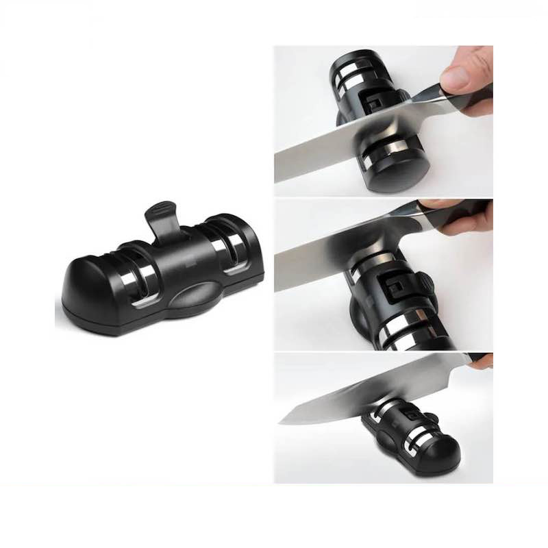 Picture of Xiaomi Huohou Knife Sharpener 2 Stages Professional Kitchen Sharpening-Black