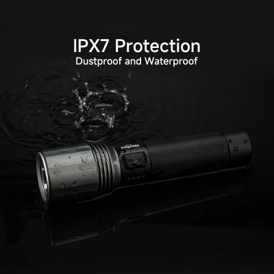 Picture of Xiaomi Nextool T10 2000Lumens 7 Modes High Power LED Rechargeable Flashlight (NE20343-Black