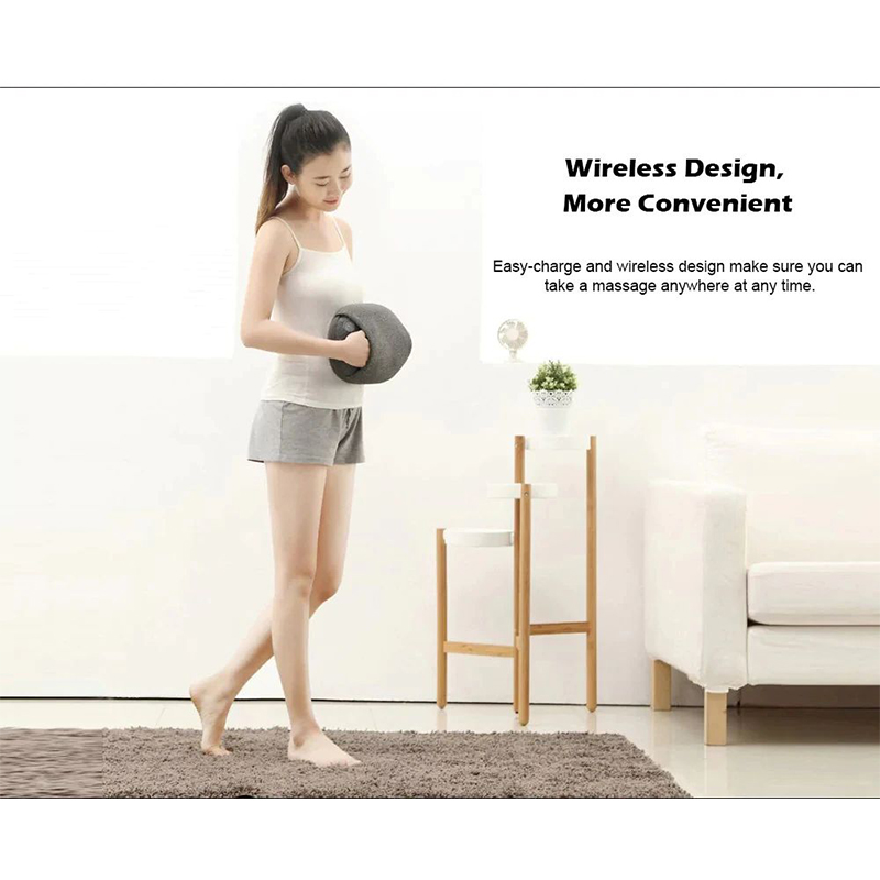 Picture of Xiaomi Lefan Smart Wireless 3D Massage Pillow One-touch Operation-Black