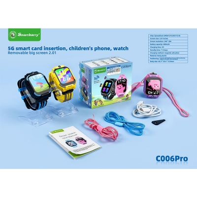 Picture of Smartwatch – C006 Pro Video Call, Real-Time finder Kids-Yellow