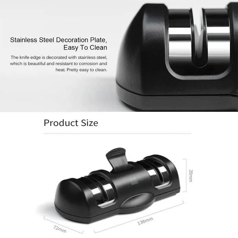 Picture of Xiaomi Huohou Knife Sharpener 2 Stages-Black
