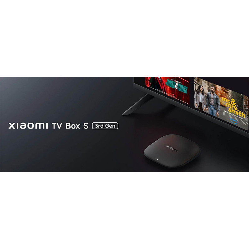 Picture of Xiaomi TV Box S 3rd Gen GOOGLE TV 2GB RAM 32GB ROM-Black