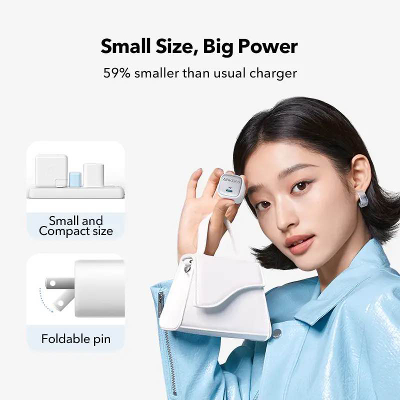 Picture of Anker Zolo 30W USB C Charger PD & IQ – A2698-White