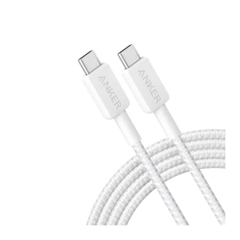 Picture of Anker 322 3 Feets Nylon Braided USB-C to USB-C Data Cable-Black