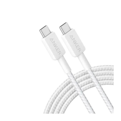 Picture of Anker 322 3 Feets Nylon Braided USB-C to USB-C Data Cable-Black