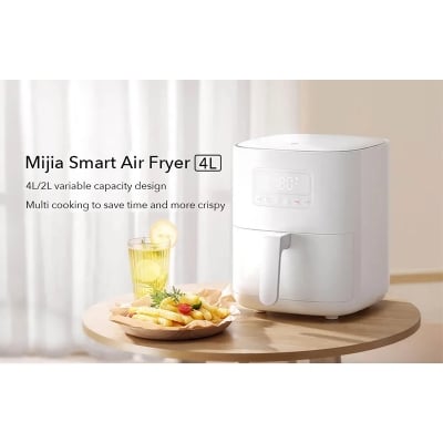 Picture of Xiaomi Mijia MAF03 Smart Air Fryer 4L App Control 1500W Oil Free Cooking Healthy Kitchen Appliance-White
