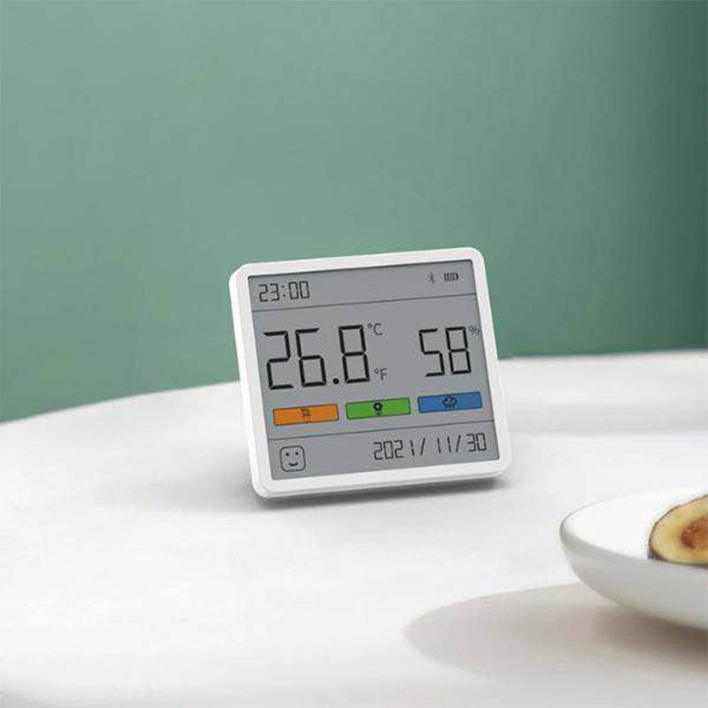Picture of Xiaomi Duka Atuman TH1 Clock Electronic Thermohygrometer Thermometer Calendar 2.8' Thin Screen-White