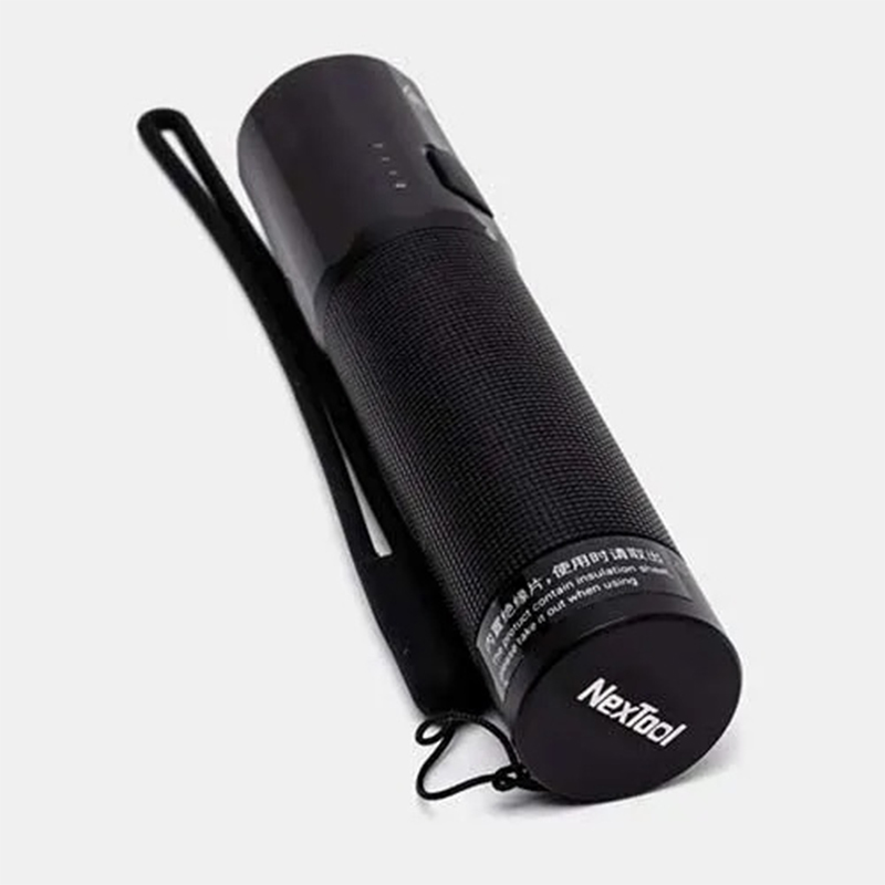 Picture of NexTool 1200lms Outdoor Strong Light Flash Light (NE20069)-Black