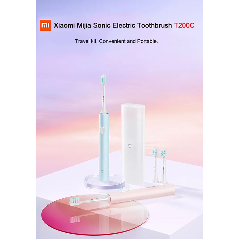 Picture of Xiaomi Mijia T200c Sonic Electric Toothbrush USB Rechargeable-Blue