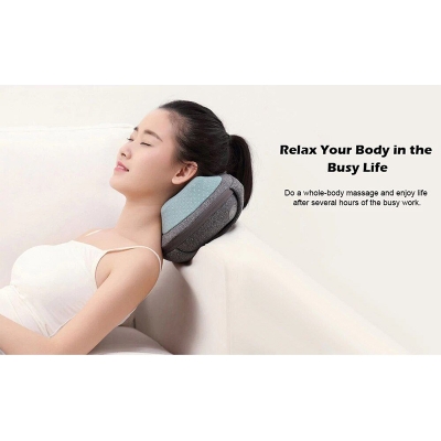 Picture of Xiaomi Lefan Smart Wireless 3D Massage Pillow One-touch Operation-Black