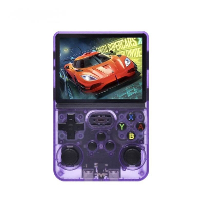 Picture of R36HD Handheld Game Consoles with 2X HIGH-QUALITY IPS Display-Clear Purple