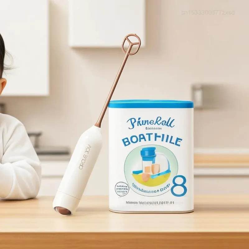 Picture of CIRCLE JOY Battery Operated Electric Milk Frother-White