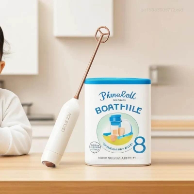 Picture of CIRCLE JOY Battery Operated Electric Milk Frother-White
